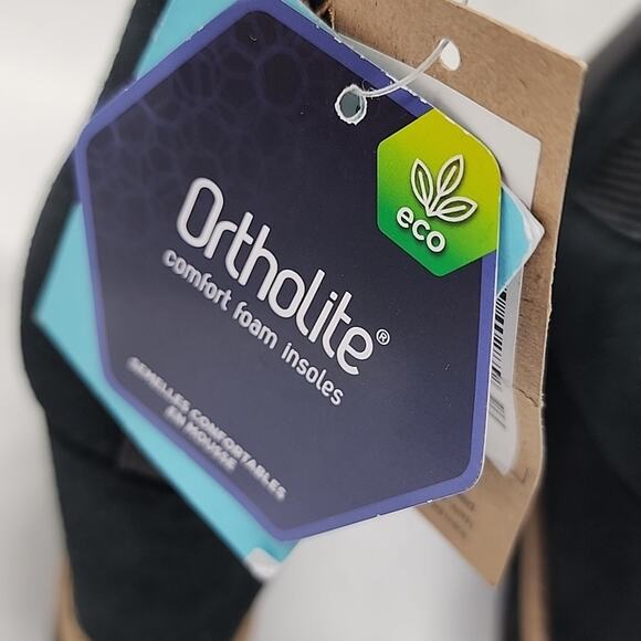 TOMS MADDIE BLACK/LEATHER/SUEDE PULL UP BOOTS WATERPROOF WEDGE LADIES 7🔥NWOB🔥 - Picture 7 of 16